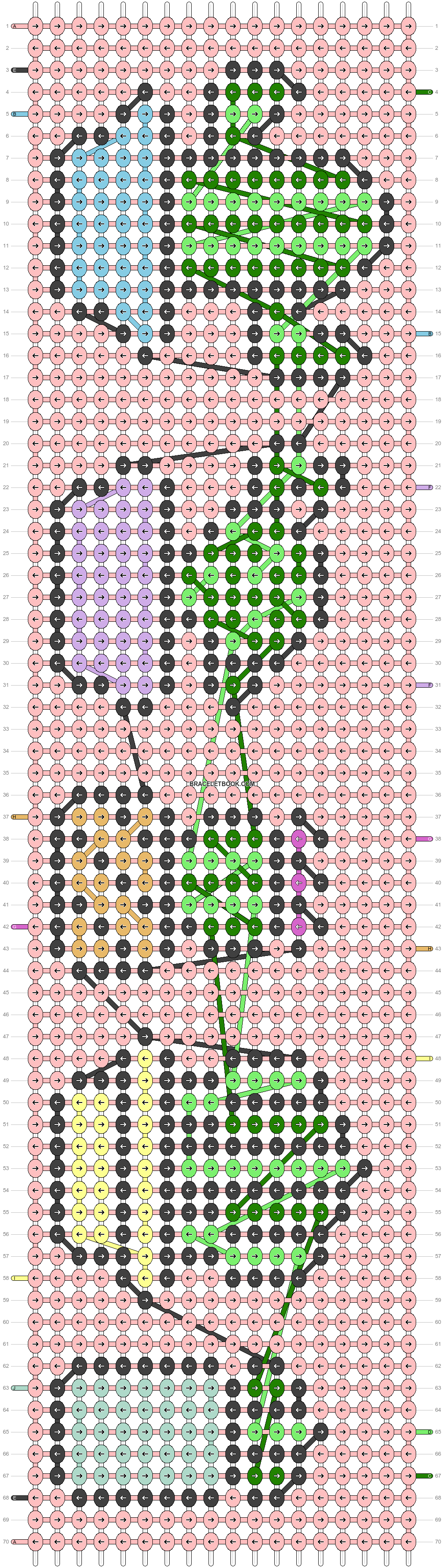 Alpha pattern #40806 variation #57890 pattern