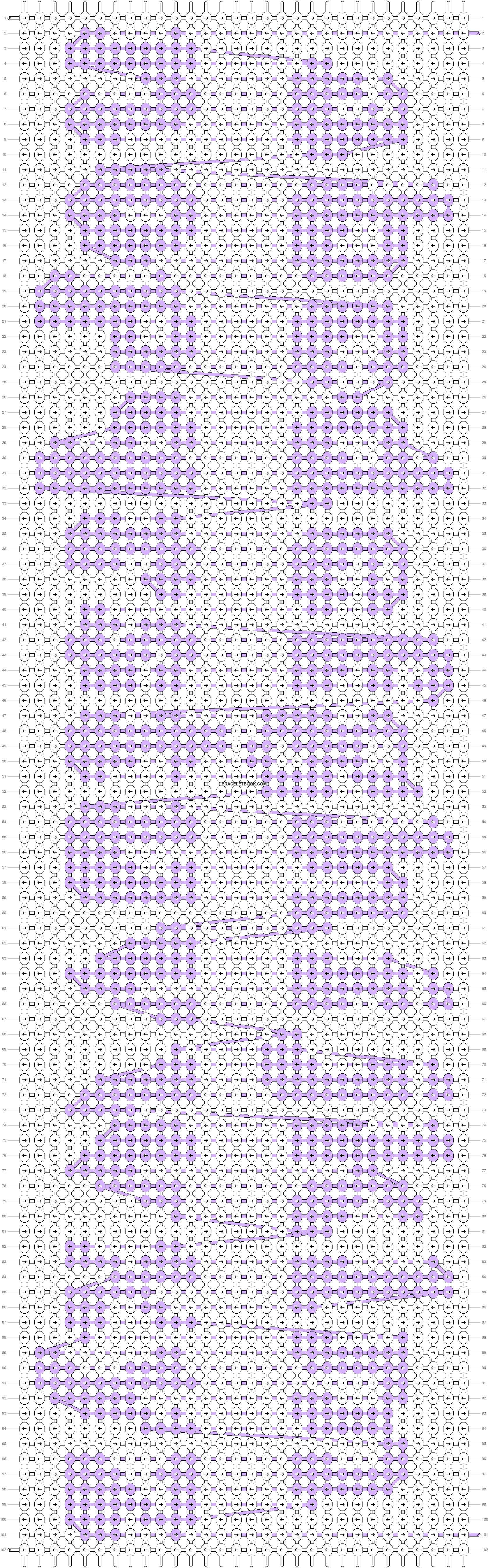 Alpha pattern #38069 variation #57940 pattern