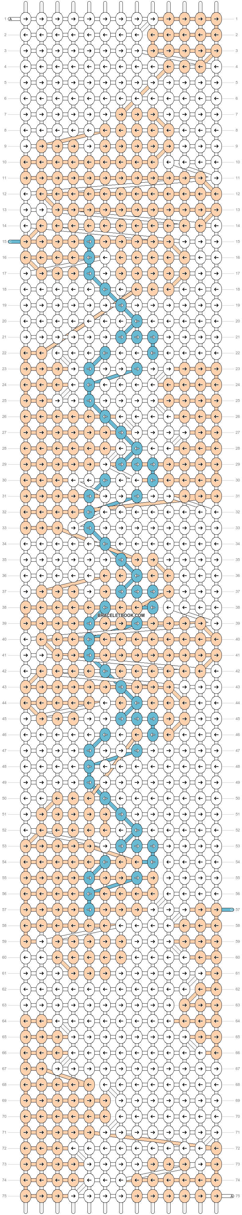 Alpha pattern #42308 variation #58001 pattern