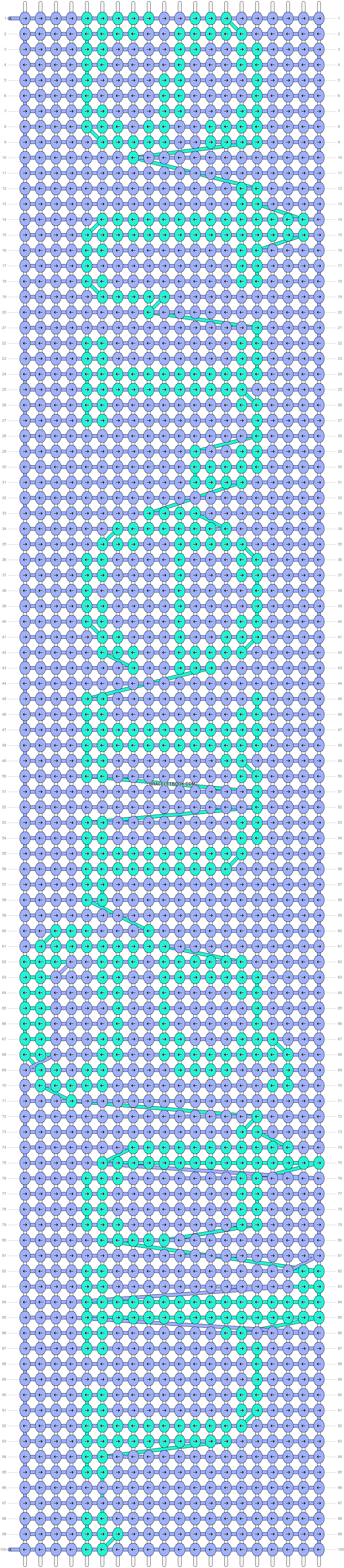 Alpha pattern #3659 variation #58284 pattern