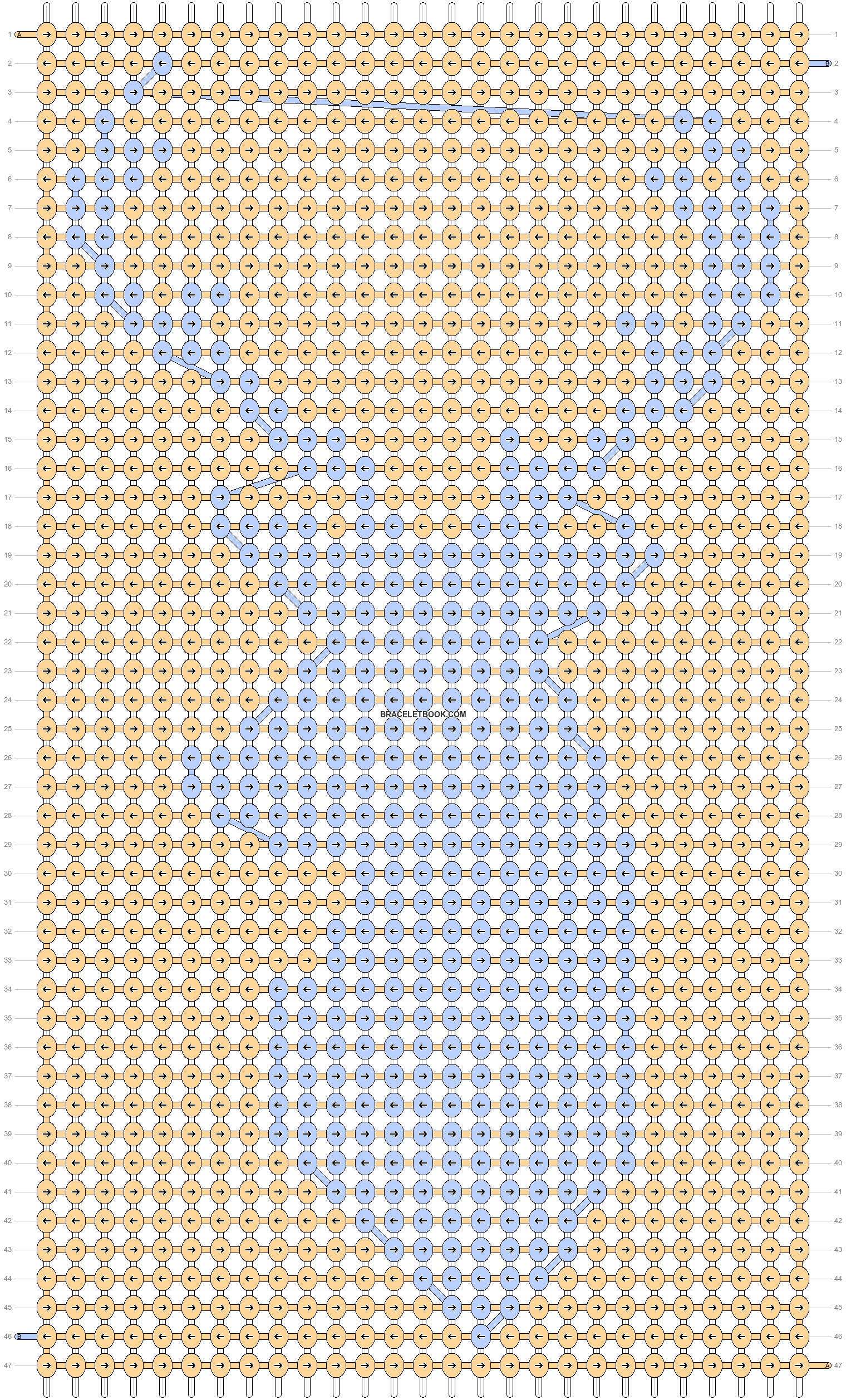 Alpha pattern #11887 variation #59375 pattern