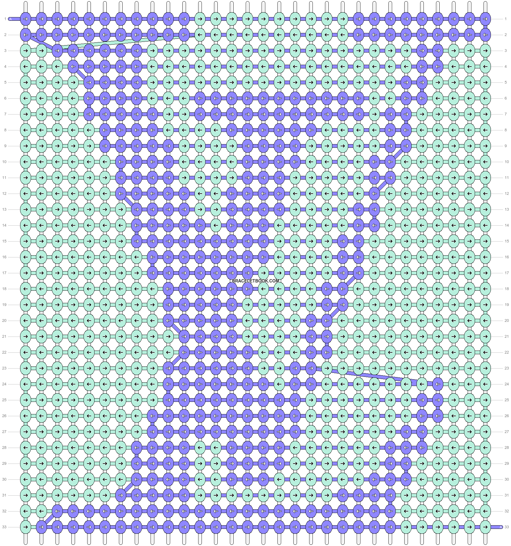 Alpha pattern #42964 variation #59608 pattern