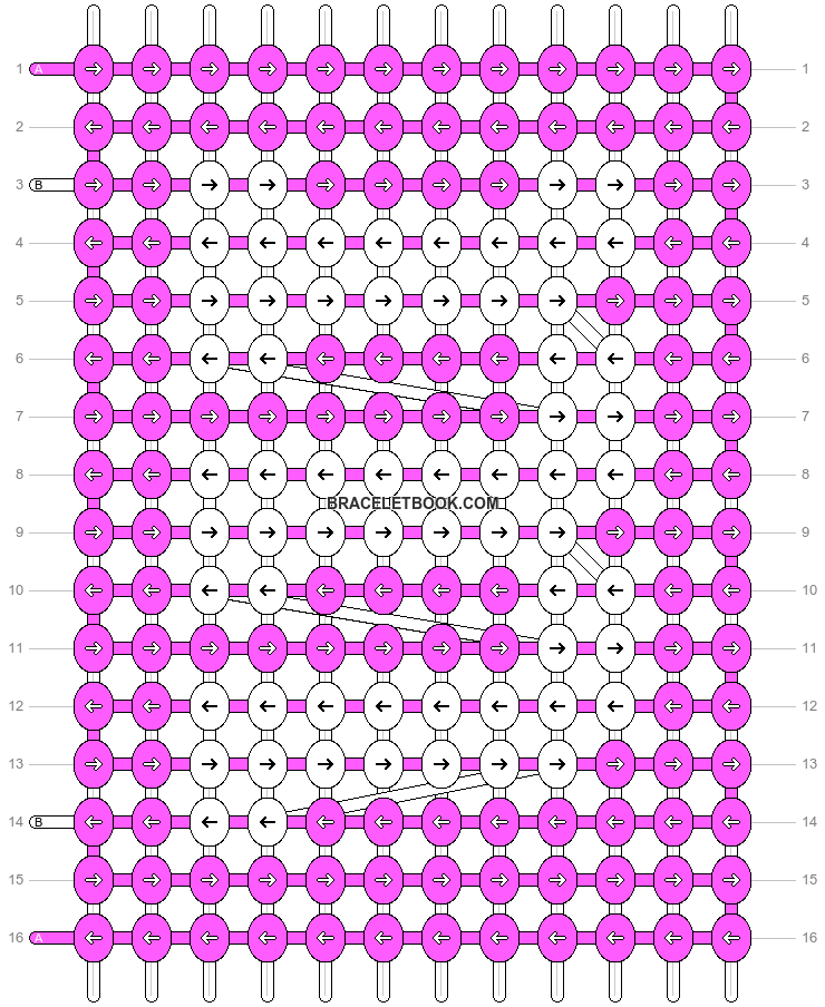 Alpha pattern #286 variation #60100 pattern