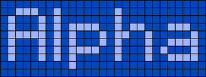 Alpha pattern #696 variation #60203