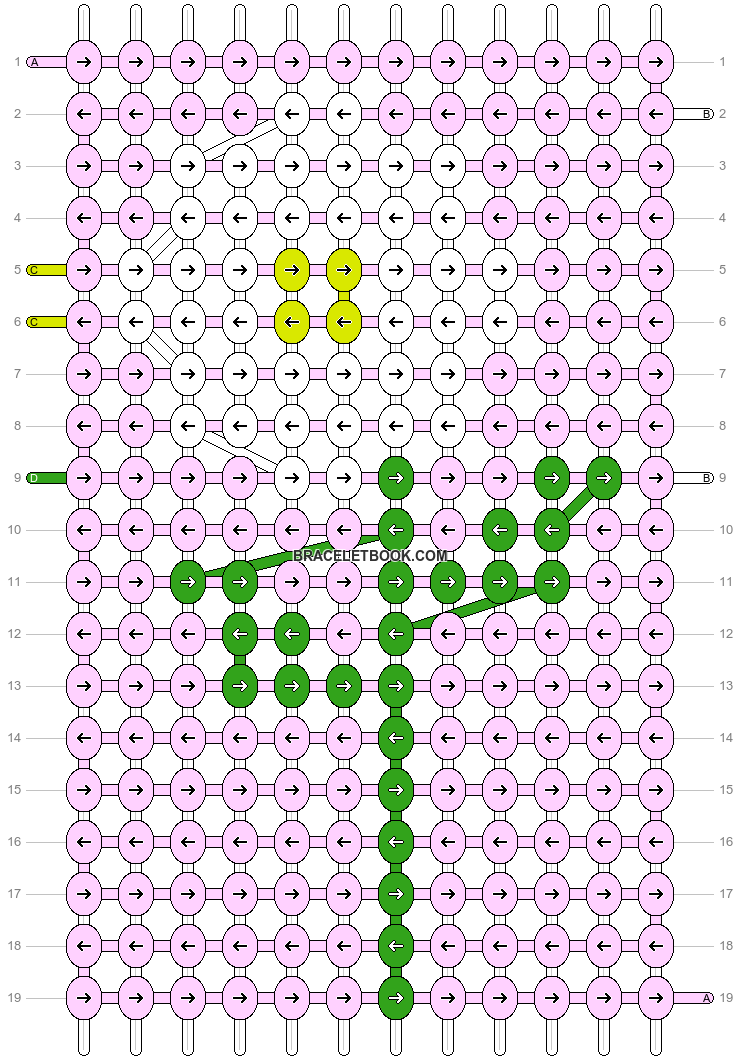 Alpha pattern #5737 variation #60263 pattern