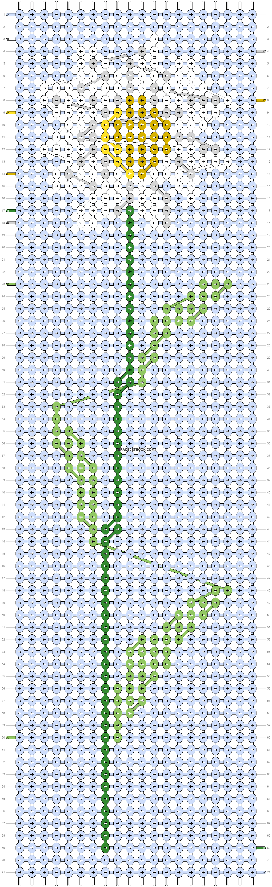 Alpha pattern #43207 variation #60307 pattern