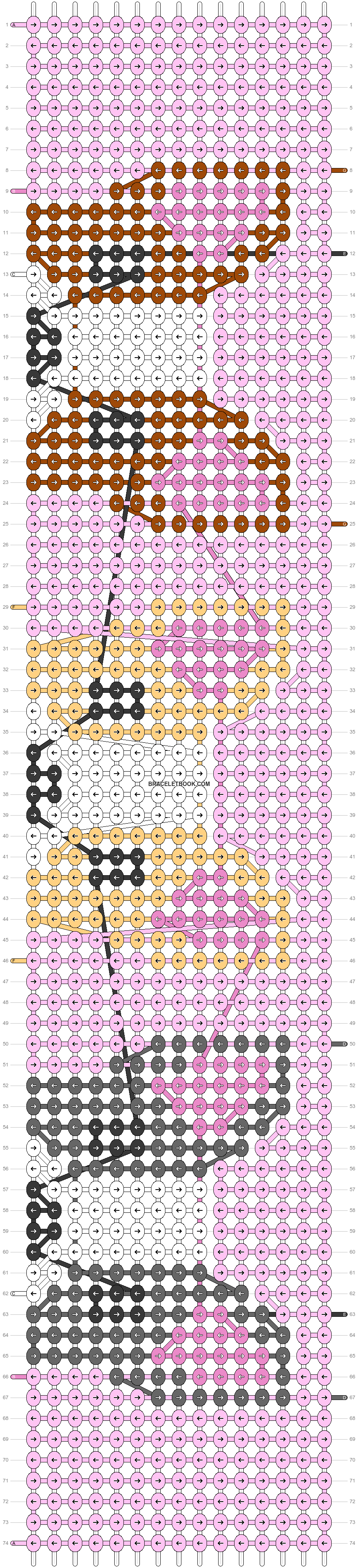Alpha pattern #36950 variation #60450 pattern