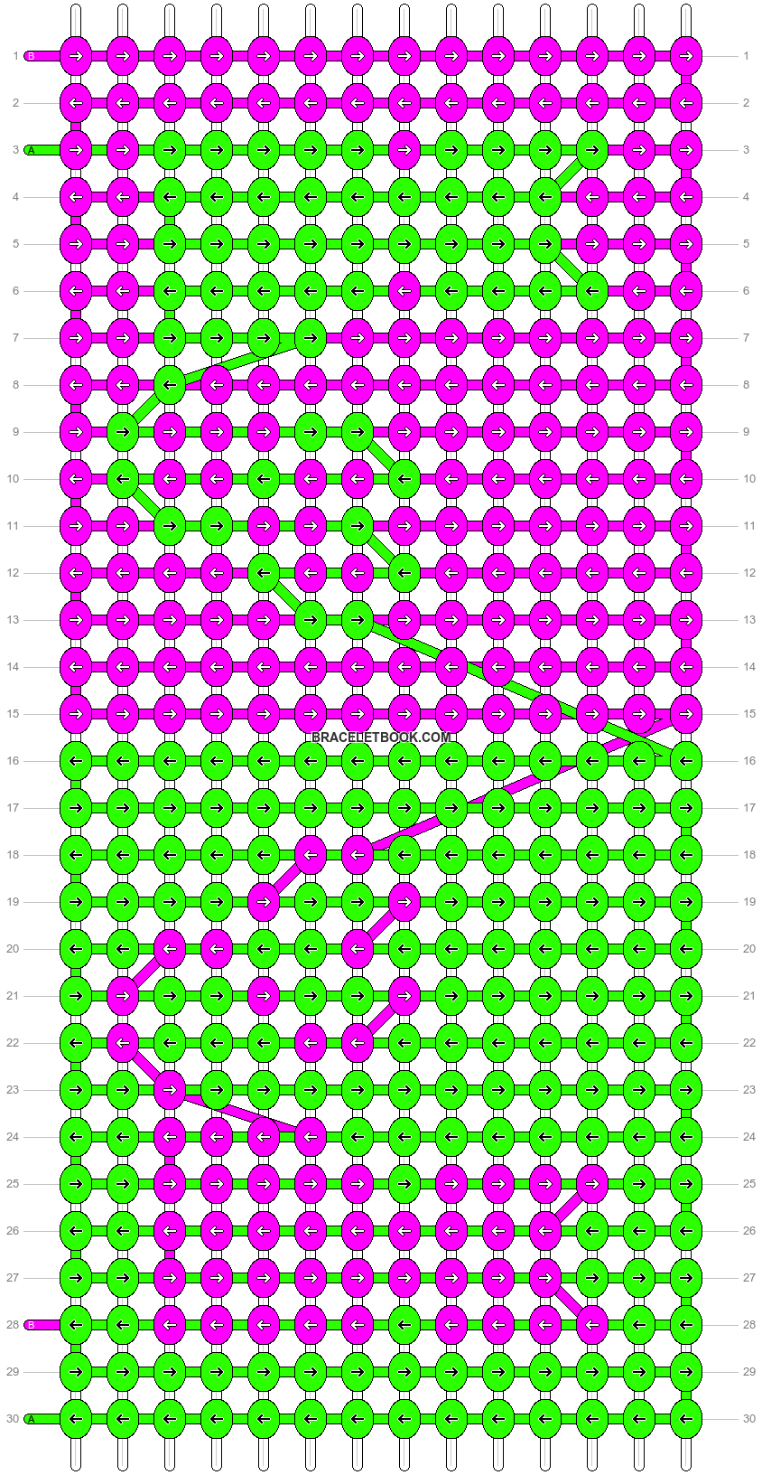 Alpha pattern #43451 variation #60964 pattern