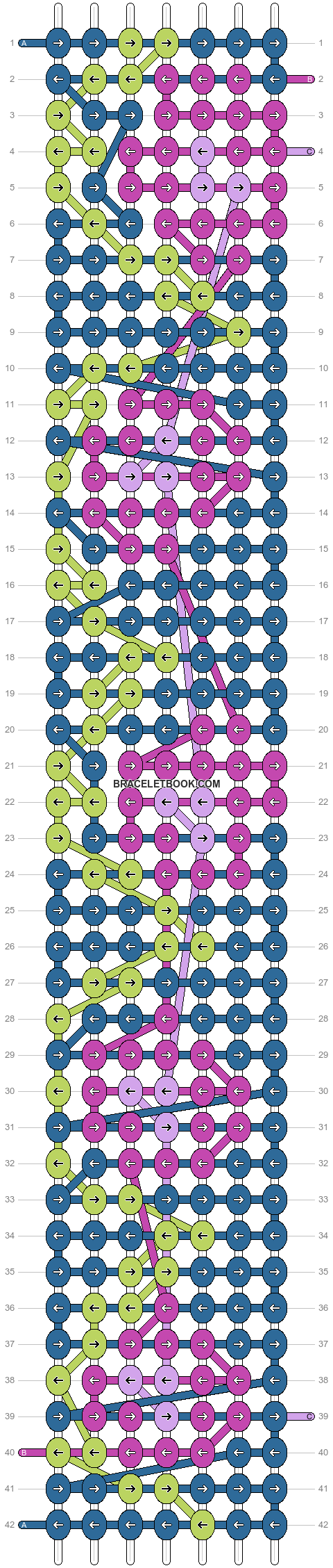 Alpha pattern #43123 variation #61021 pattern