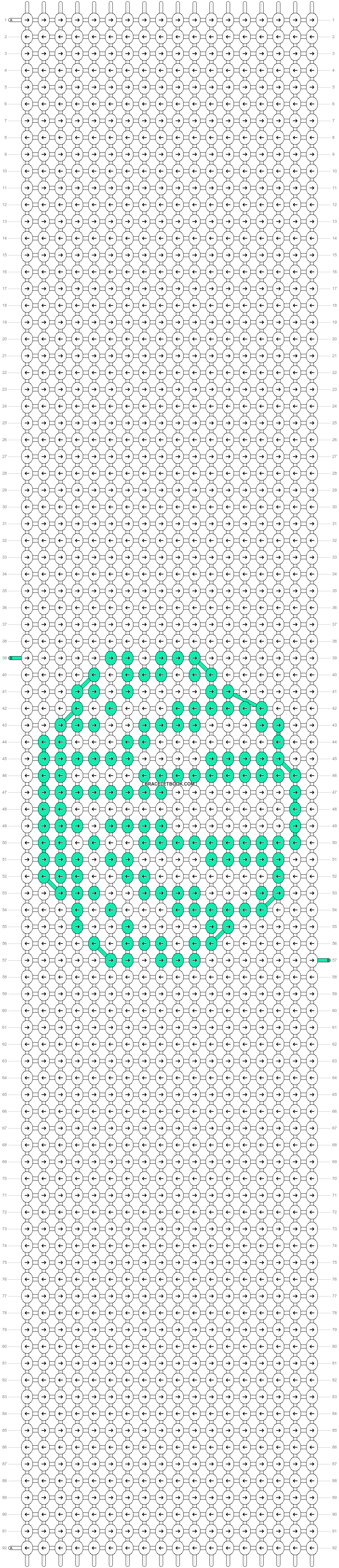 Alpha pattern #43290 variation #61407 pattern