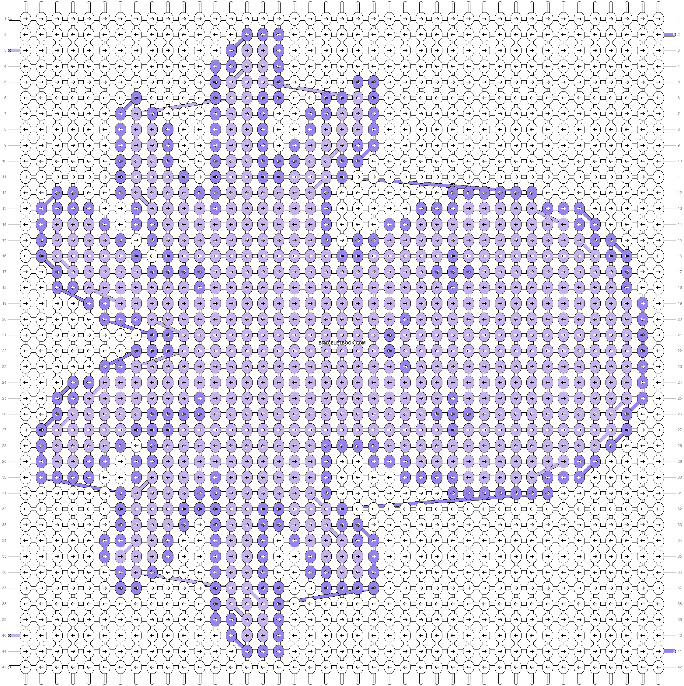 Alpha pattern #11406 variation #62237 pattern