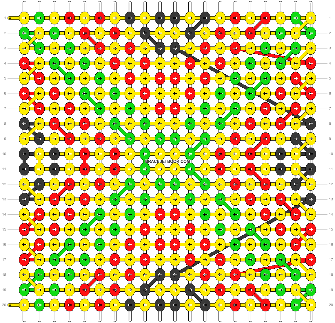 Alpha pattern #2561 variation #63109 pattern