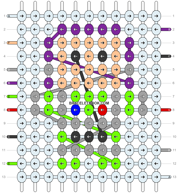 Alpha pattern #43892 variation #63567 pattern