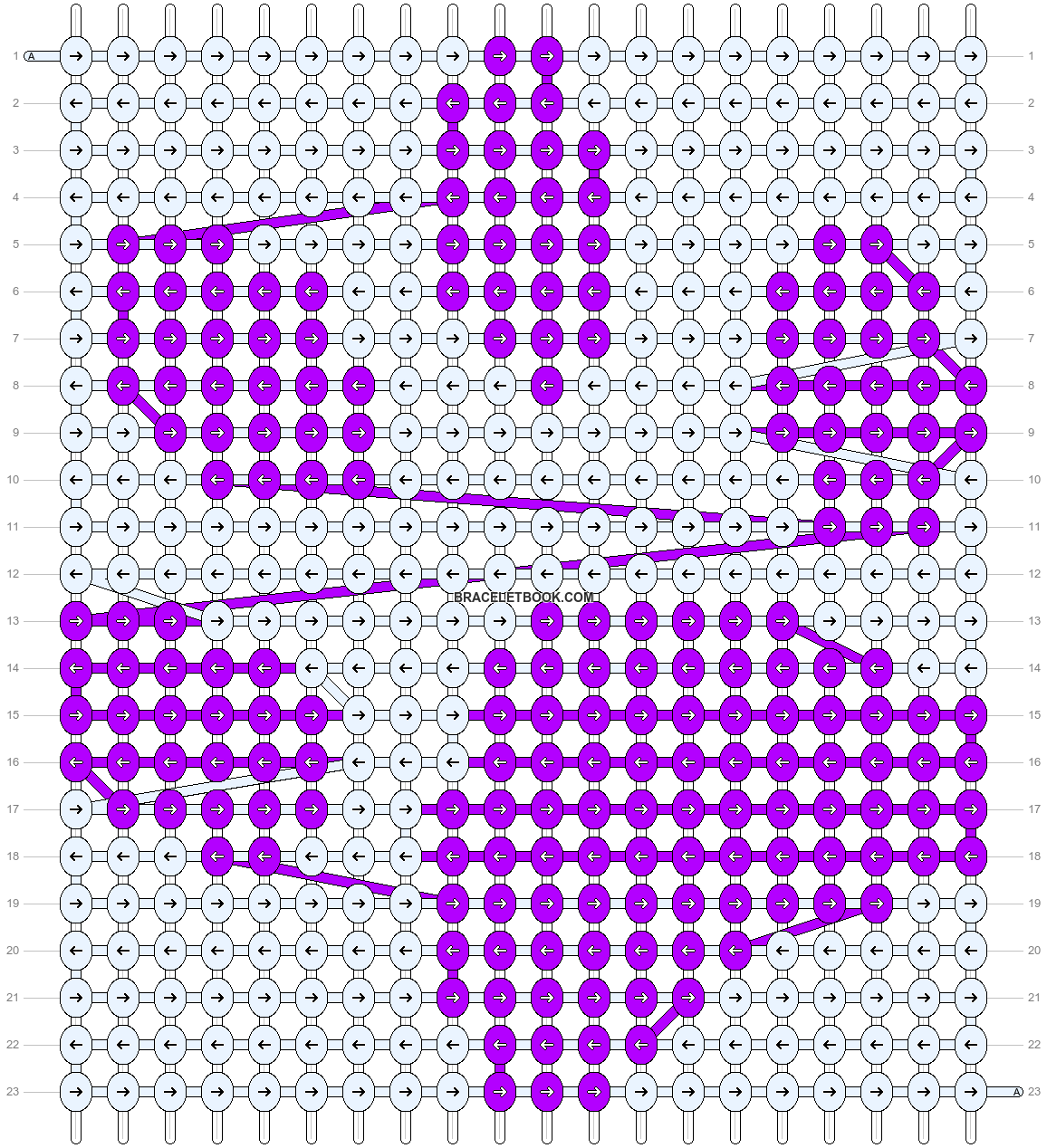 Alpha pattern #659 variation #63705 pattern