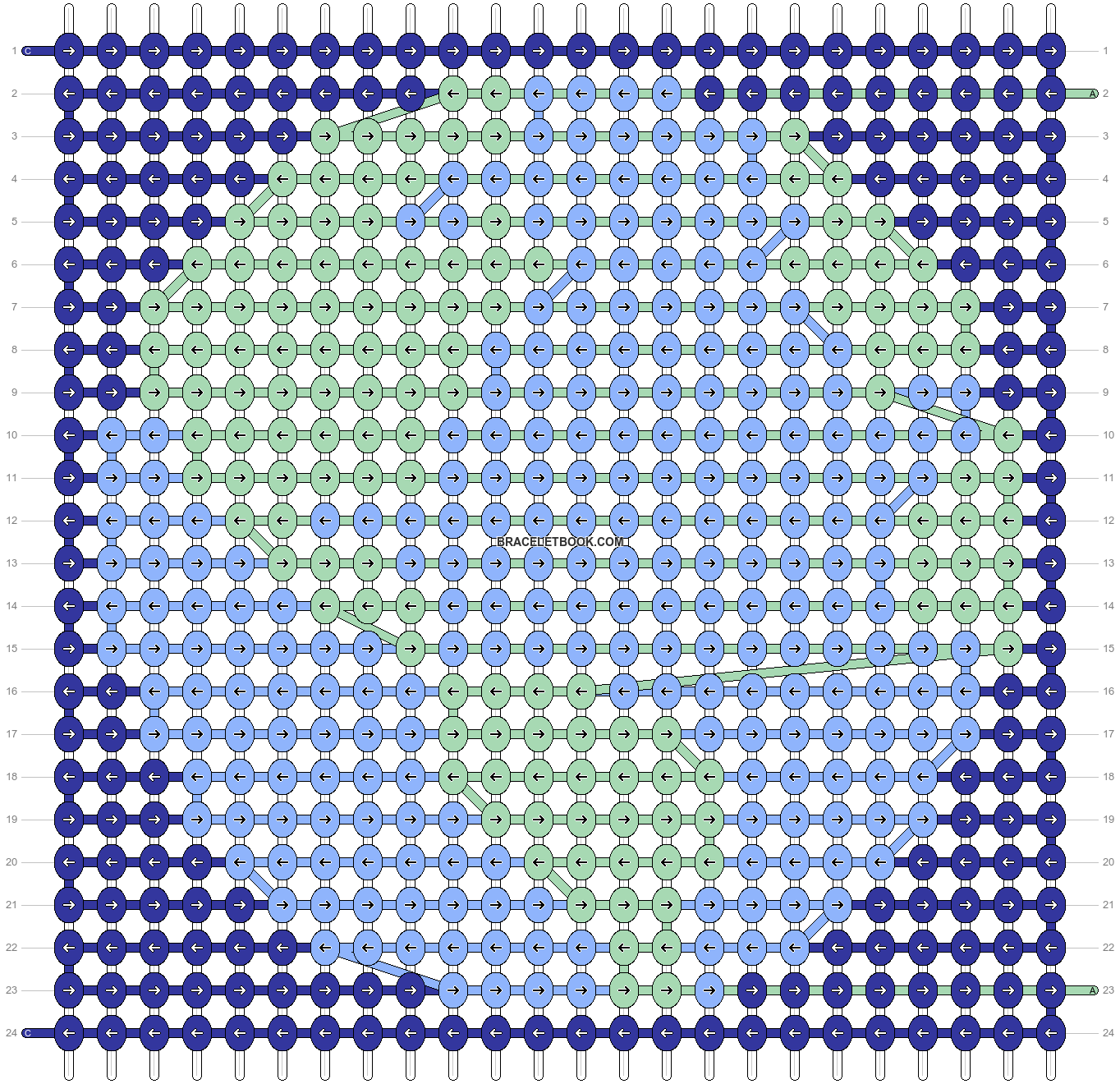 Alpha pattern #44425 variation #64058 pattern
