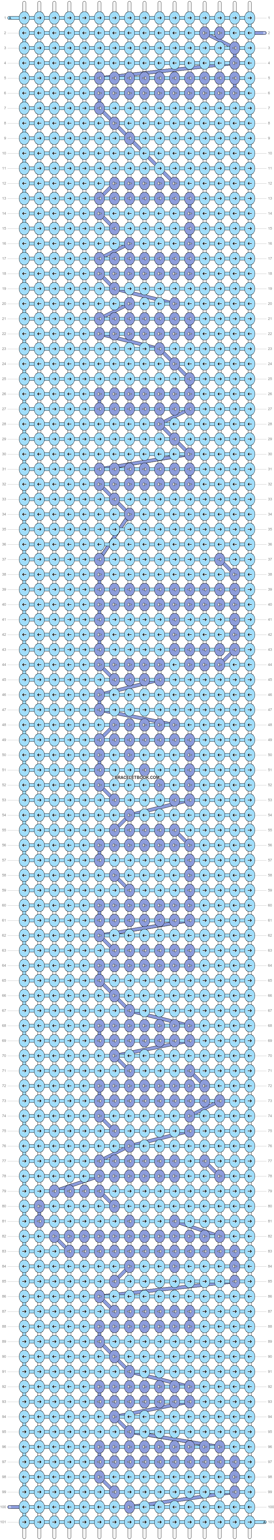Alpha pattern #4498 variation #64747 pattern