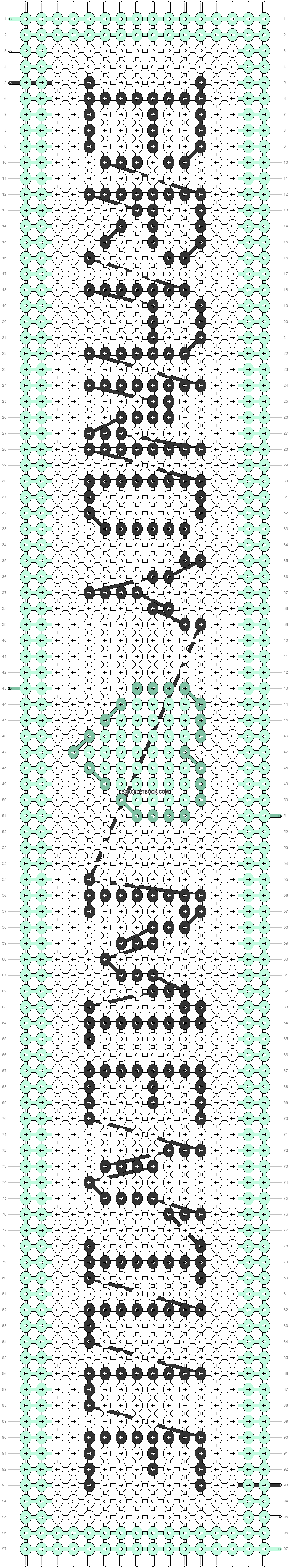 Alpha pattern #43655 variation #64862 pattern