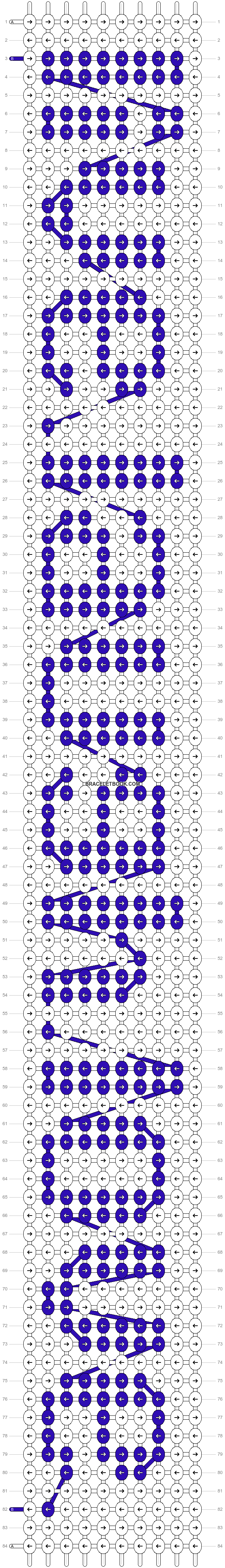 Alpha pattern #6675 variation #64871 pattern