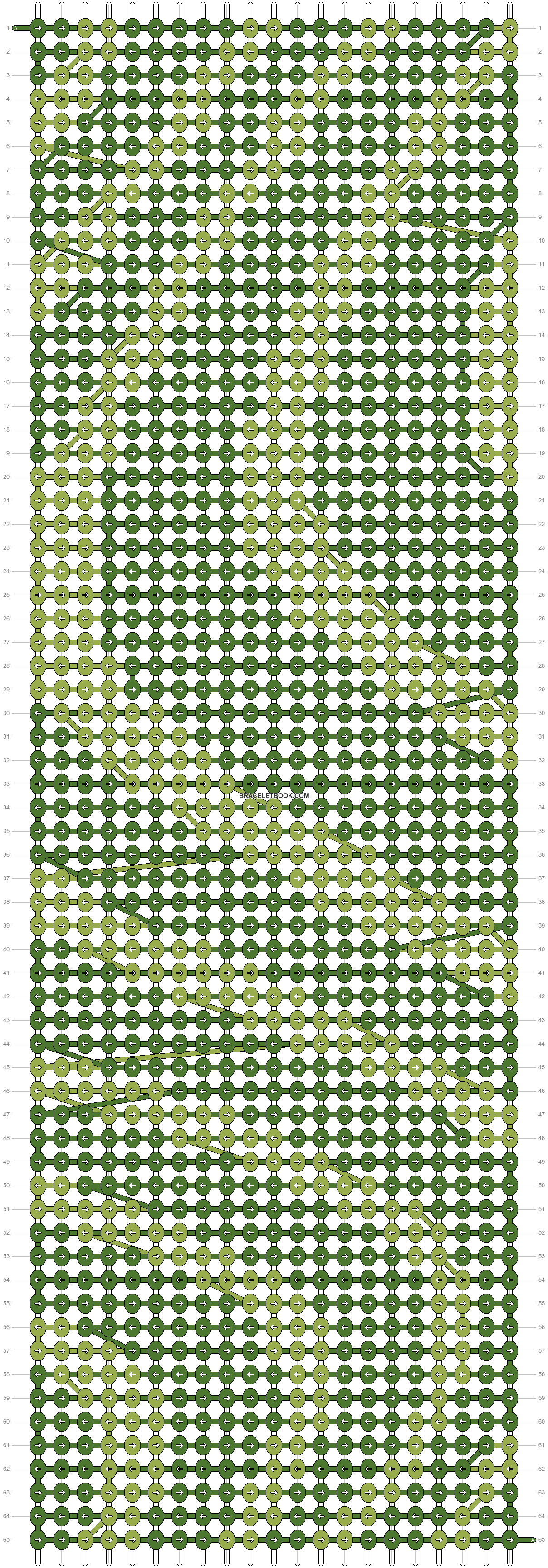 Alpha pattern #23111 variation #65003 pattern