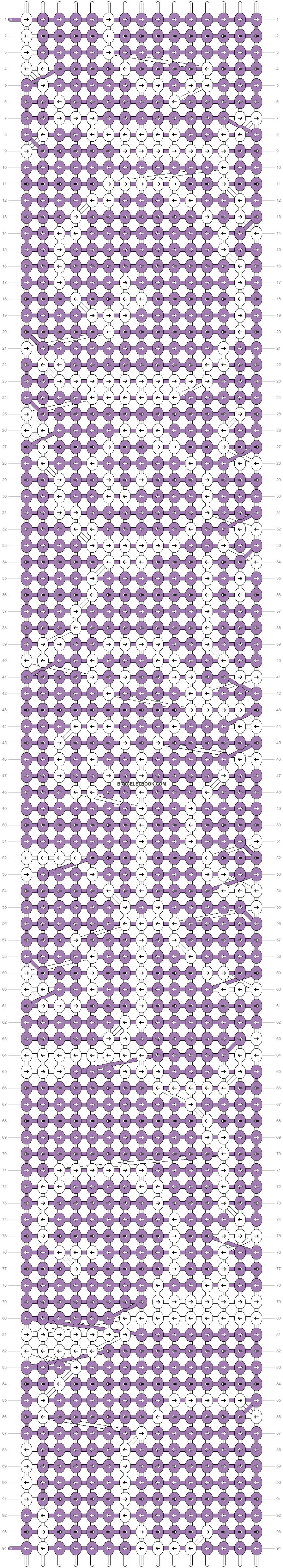 Alpha pattern #17495 variation #65419 pattern