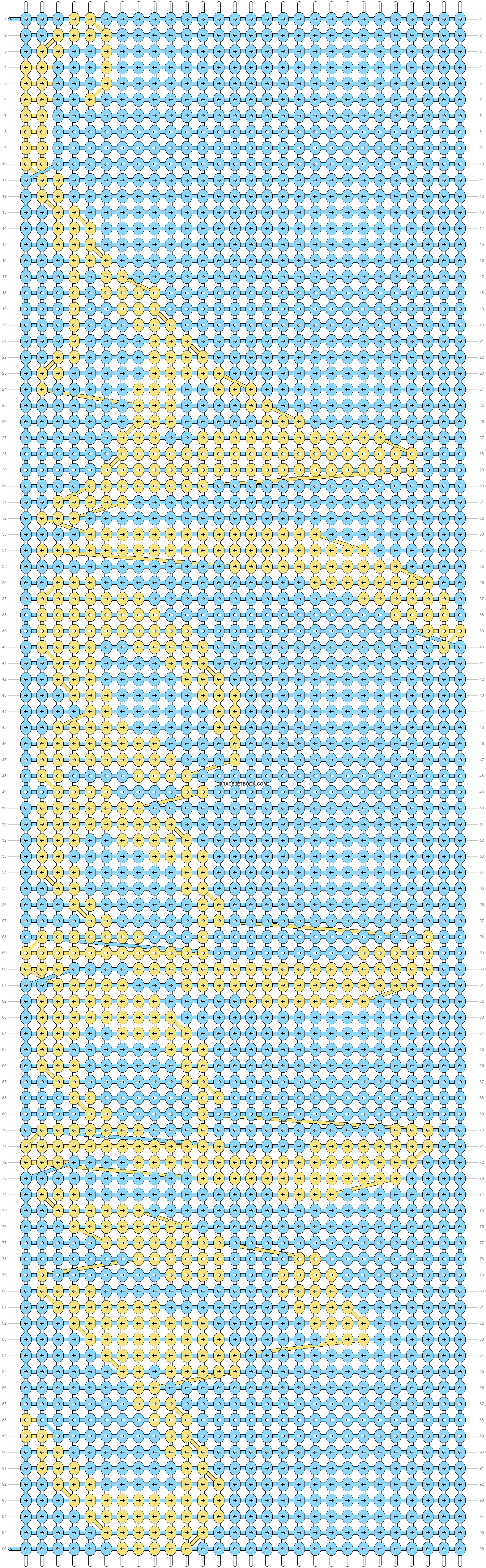 Alpha pattern #1175 variation #66158 pattern