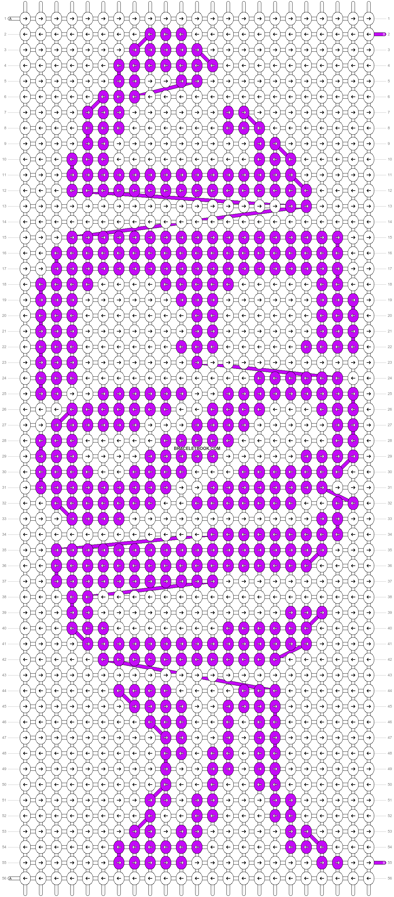 Alpha pattern #7624 variation #66739 pattern