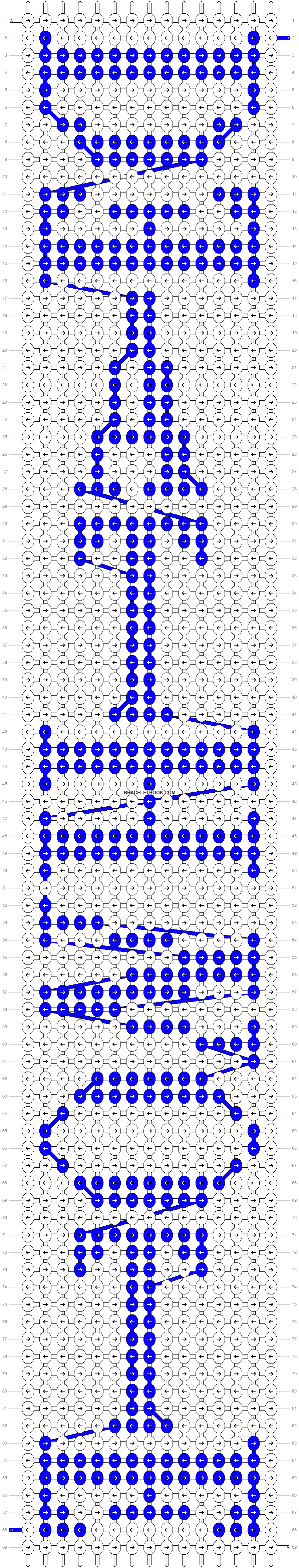 Alpha pattern #7863 variation #66861 pattern