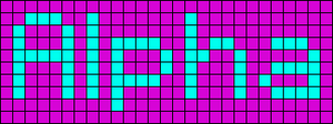 Alpha pattern #696 variation #67025