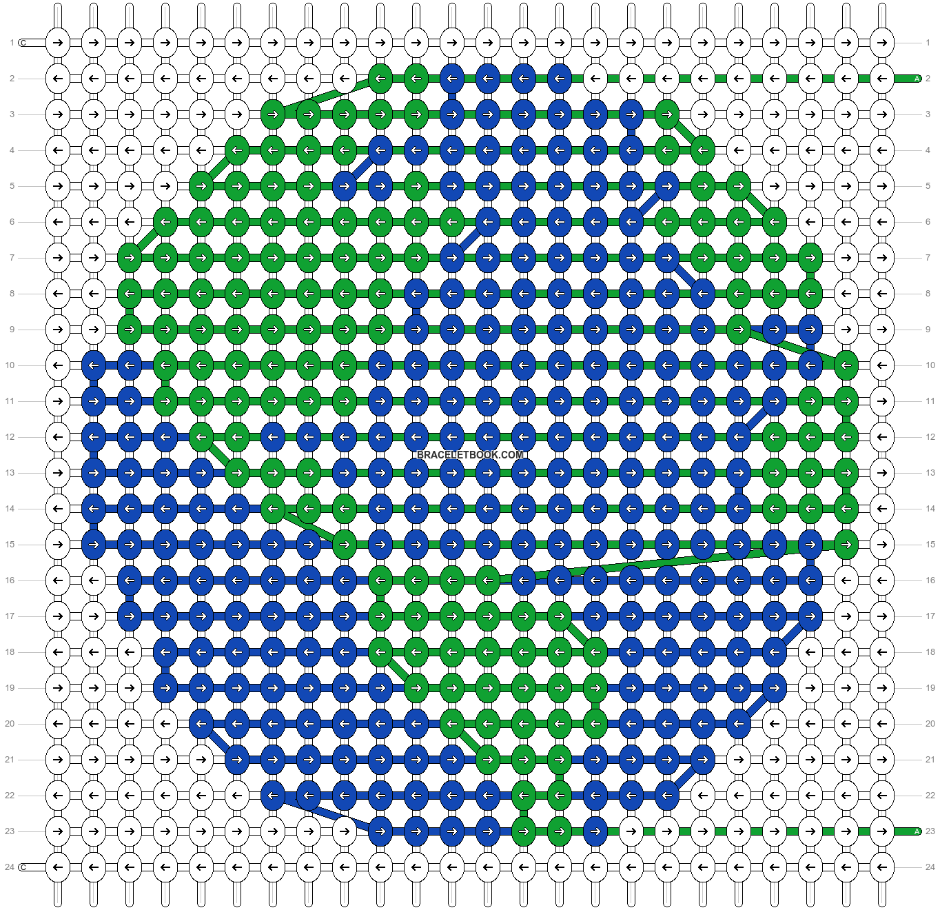 Alpha pattern #44425 variation #67137 pattern