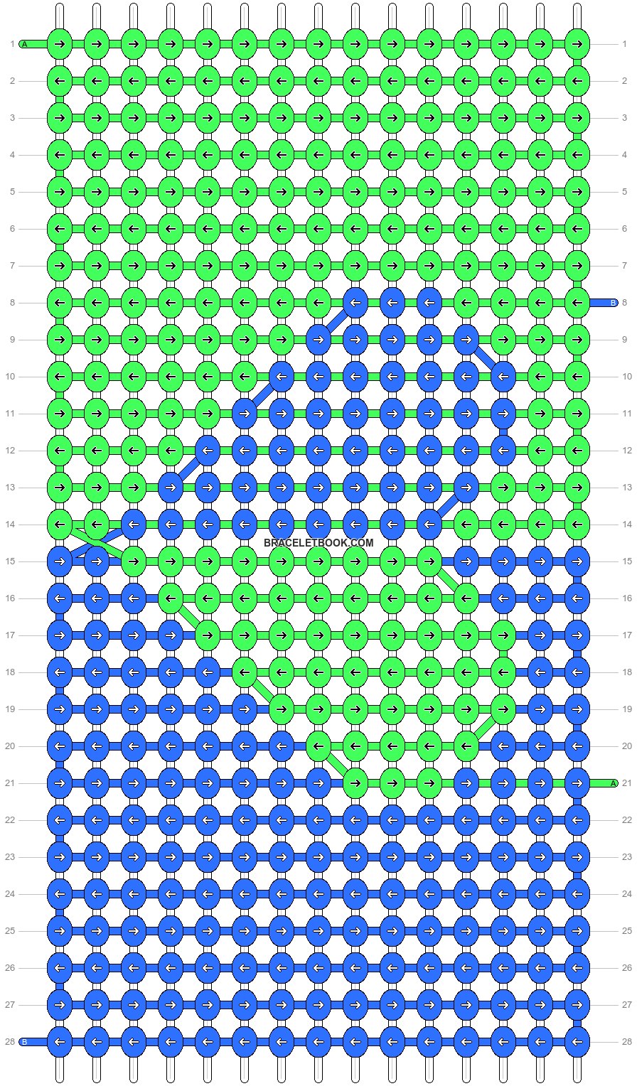 Alpha pattern #45556 variation #67363 pattern