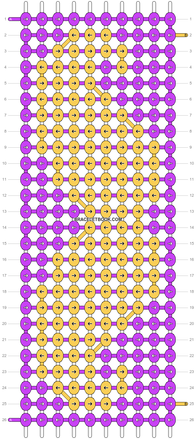 Alpha pattern #7615 variation #67491 pattern