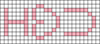 Alpha pattern #6512 variation #69124