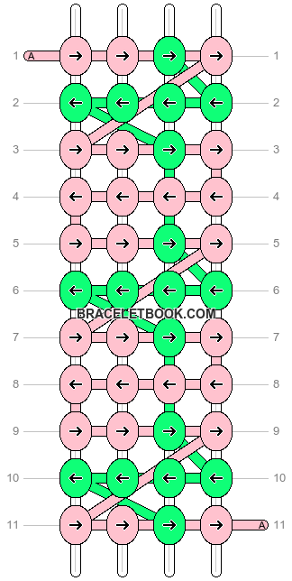 Alpha pattern #704 variation #69261 pattern