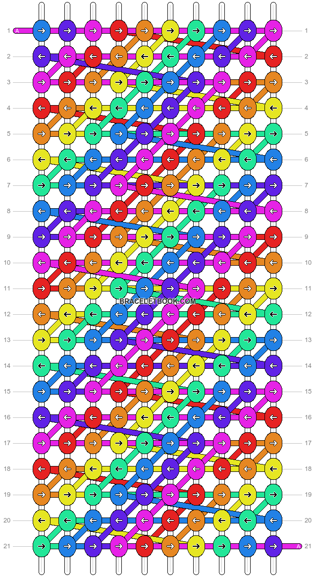 Alpha pattern #9359 variation #69697 pattern