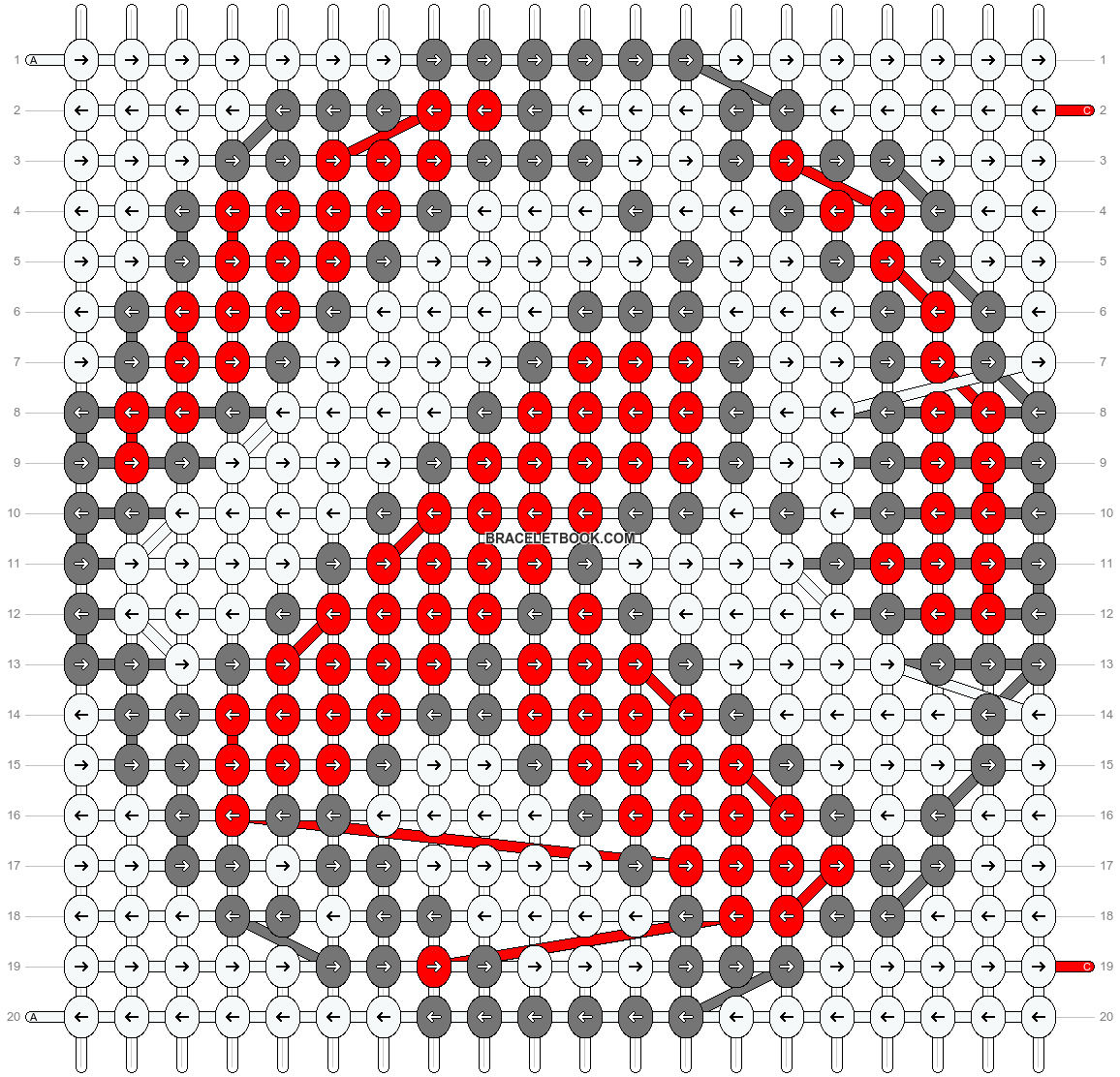 Alpha pattern #11004 variation #69801 pattern