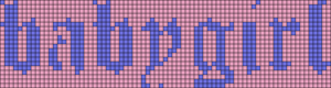 Alpha pattern #39292 variation #69904