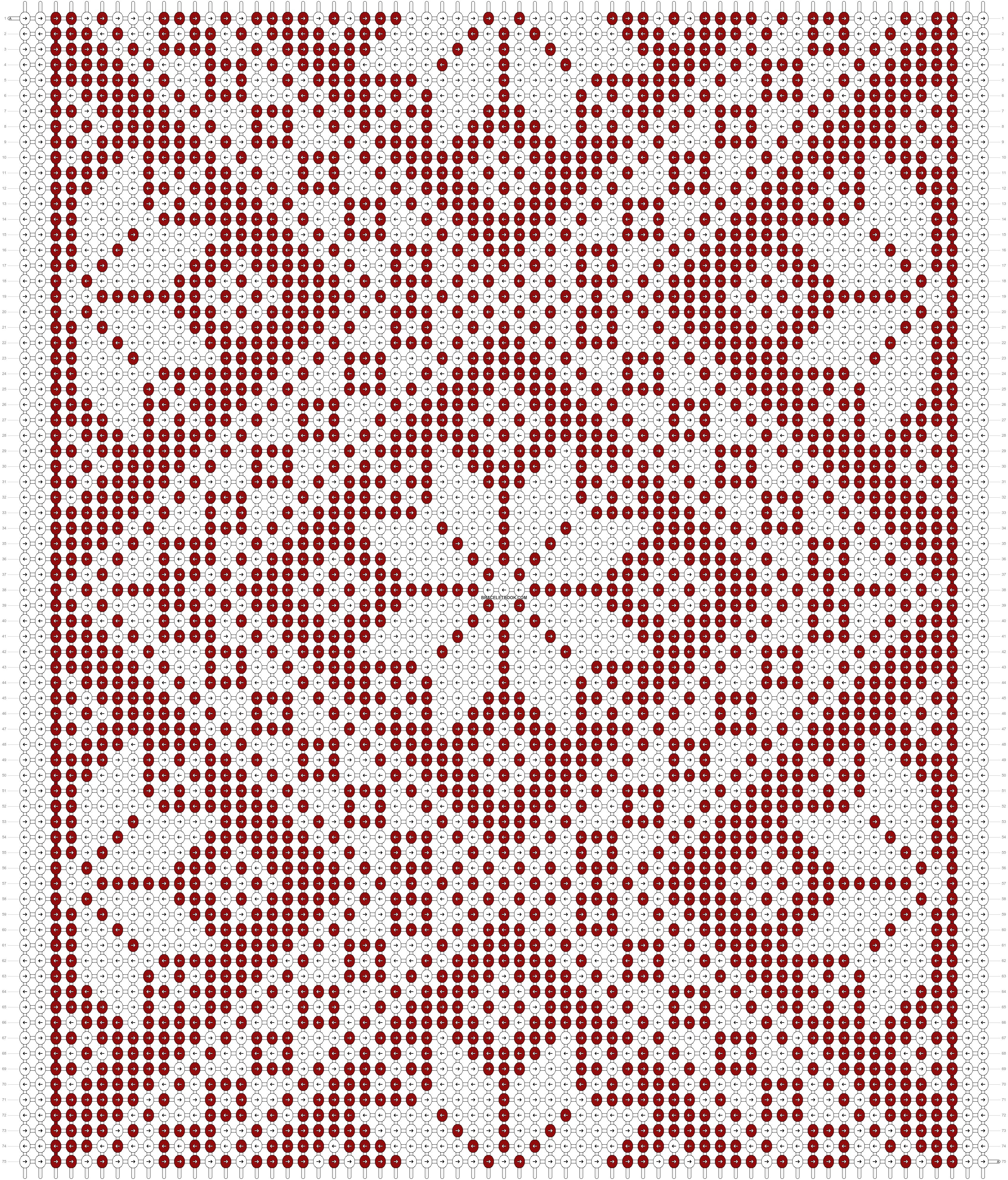 Alpha pattern #46631 variation #70109 pattern