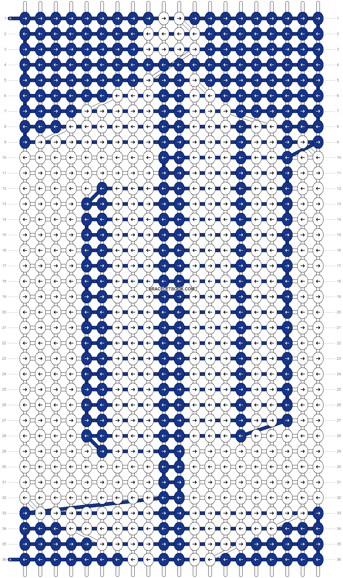 Alpha pattern #13902 variation #70207 pattern