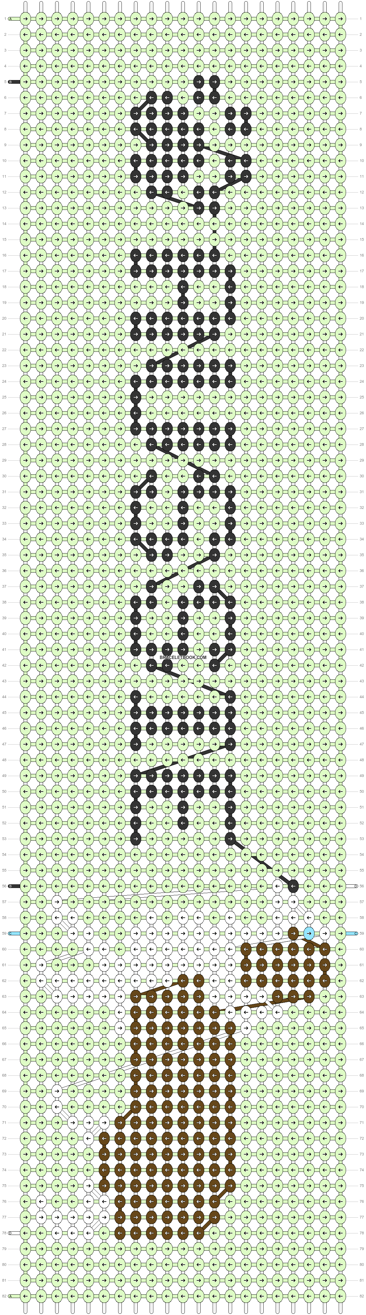 Alpha pattern #46070 variation #70235 pattern