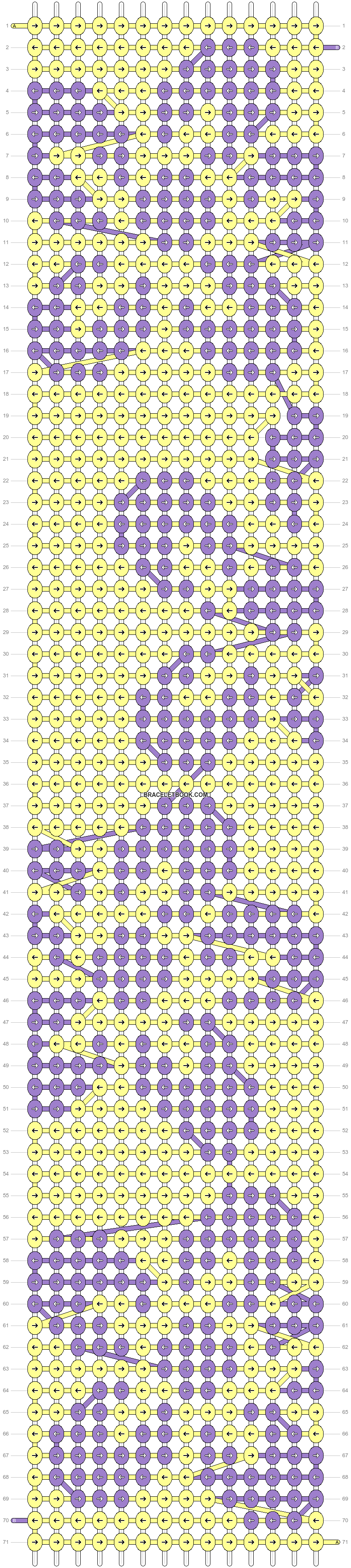 Alpha pattern #4847 variation #70588 pattern
