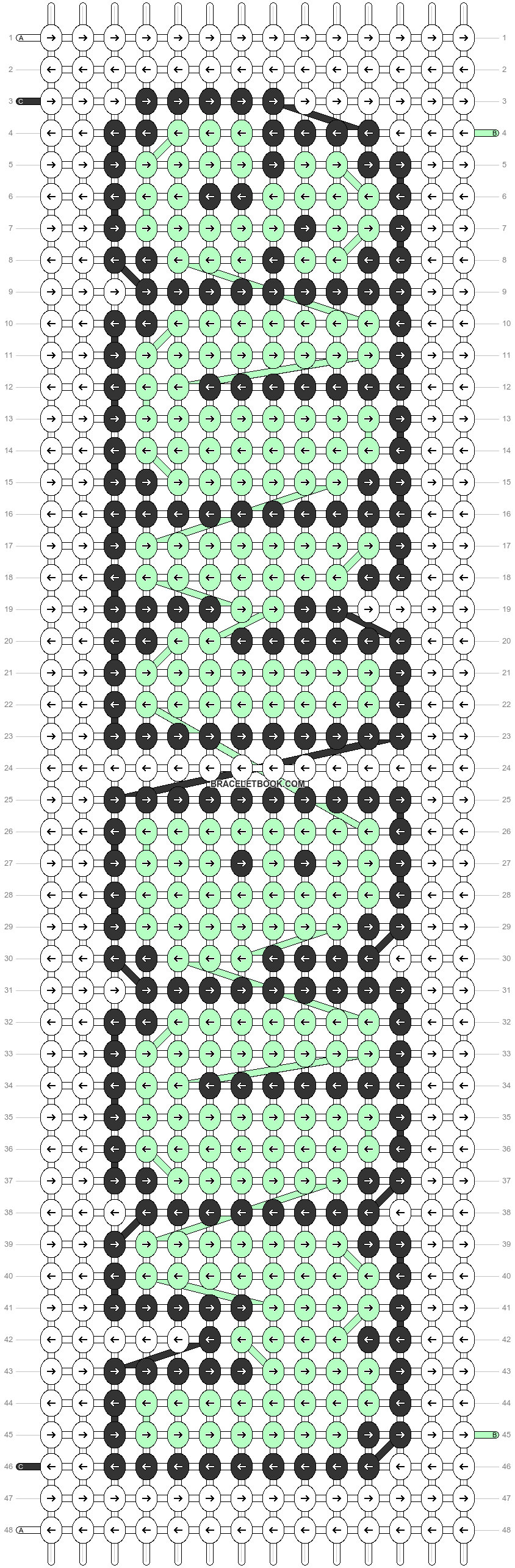 Alpha pattern #46952 variation #70916 pattern