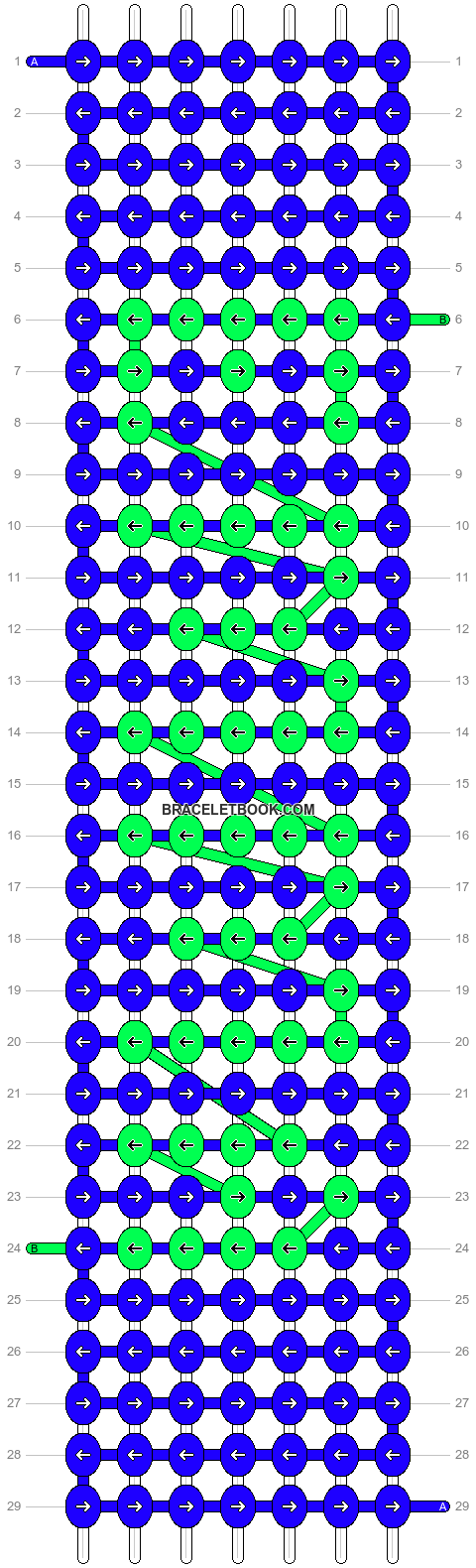 Alpha pattern #4086 variation #71014 pattern