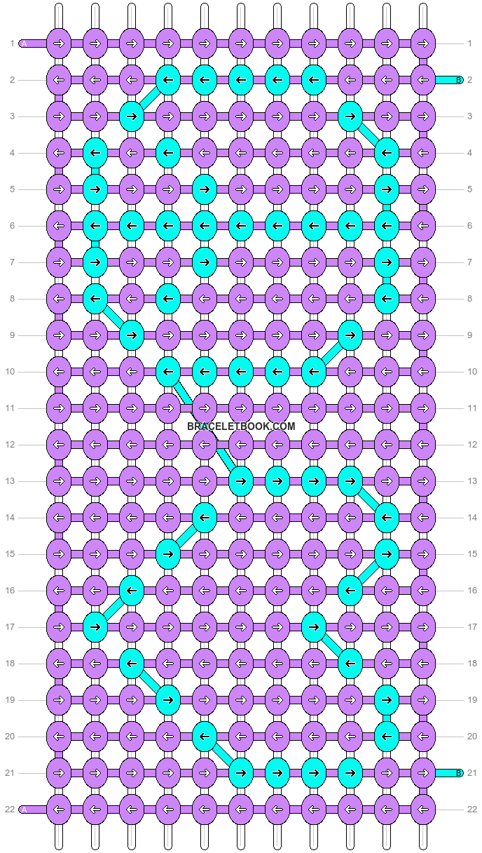 Alpha pattern #711 variation #71313 pattern