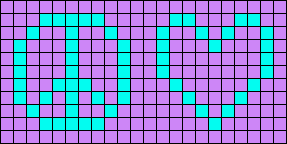 Alpha pattern #711 variation #71313