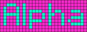 Alpha pattern #696 variation #71512