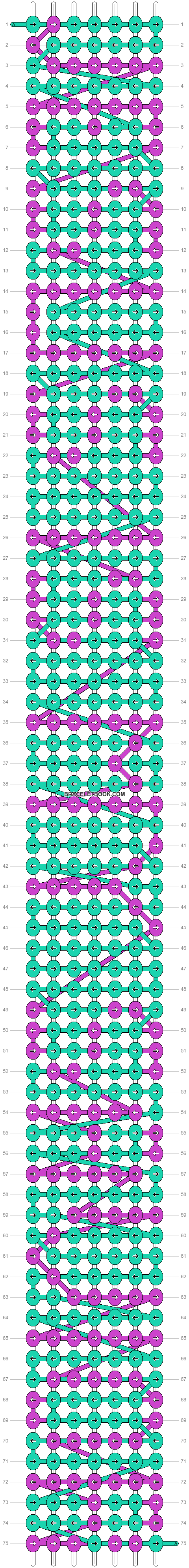 Alpha pattern #716 variation #71611 pattern