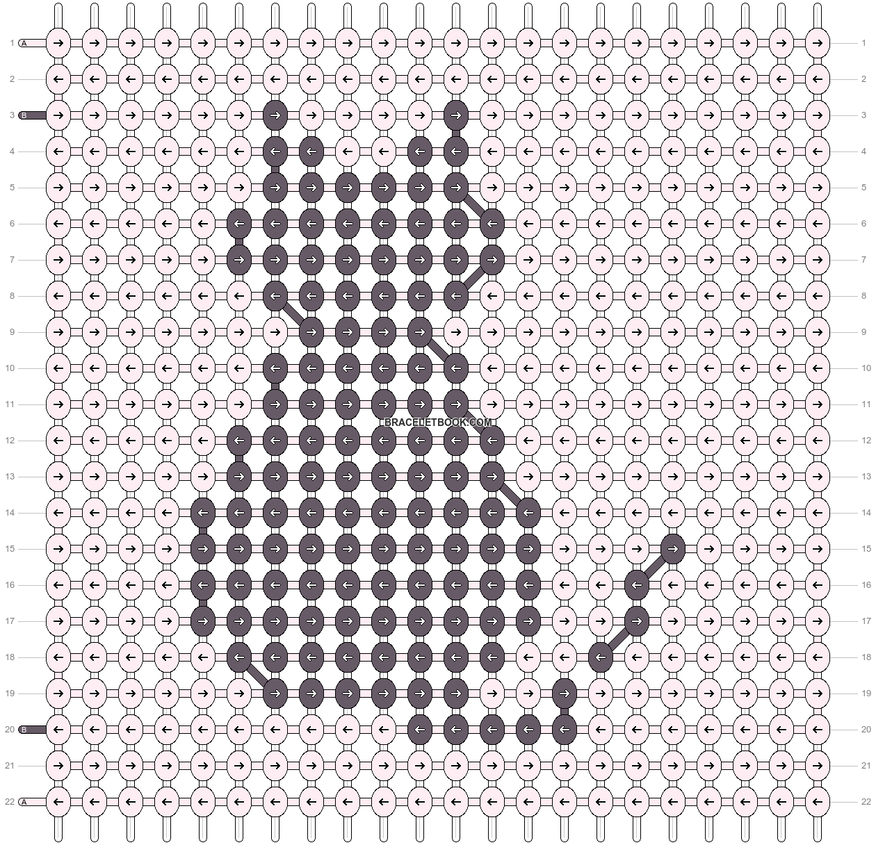 Alpha pattern #34702 variation #71653 pattern