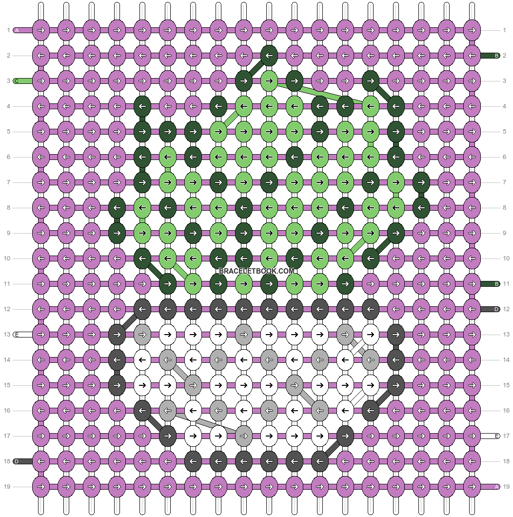 Alpha pattern #46714 variation #71655 pattern