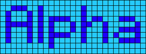 Alpha pattern #696 variation #72569