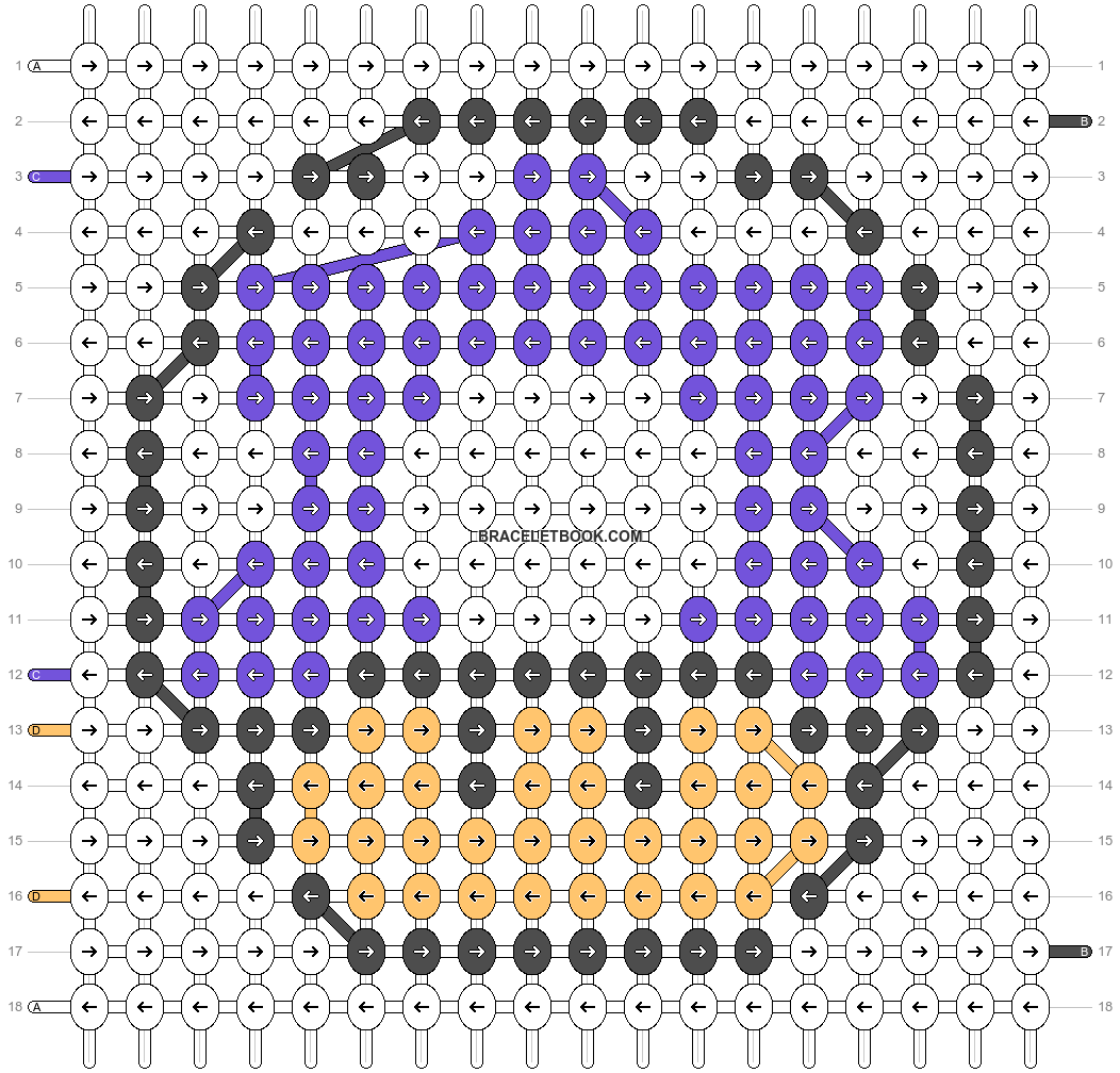 Alpha pattern #572 variation #73450 pattern